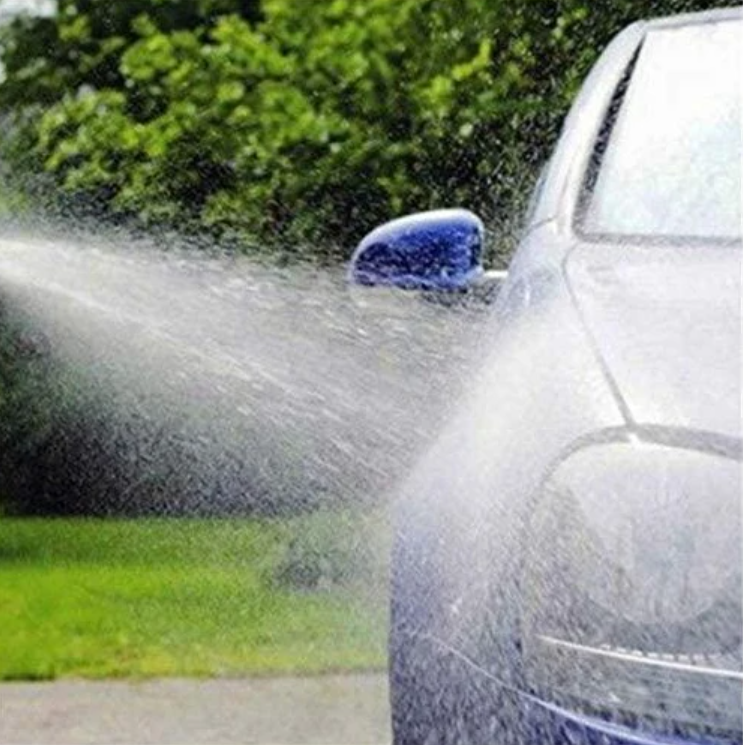 Image of car being washed